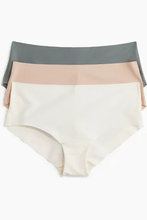 H&M 3-pak no show-trusser Hipster