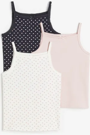 H&M 3-pak jerseytoppe