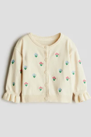 H&M Cardigan med broderier
