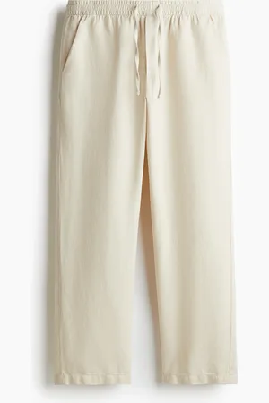 H&M Bukser i hør Relaxed Fit
