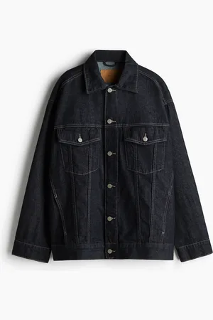 H&M Oversized jakke i denim