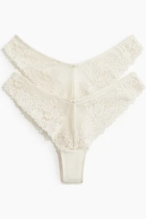 H&M 2-pak trusser Brazilian i blonde