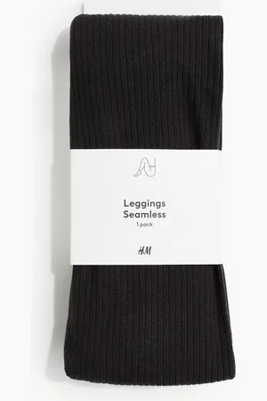 H&M Seamless leggings - Sort