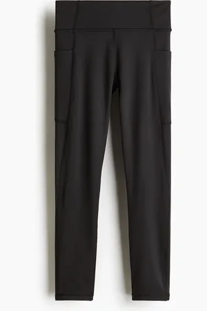 H&M Træningsleggings med DryMove™ og lommedetalje