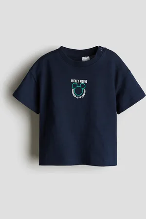 H&M T-shirt i bomuld med tryk