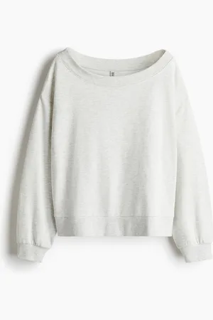 H&M Off shoulder-sweatshirt