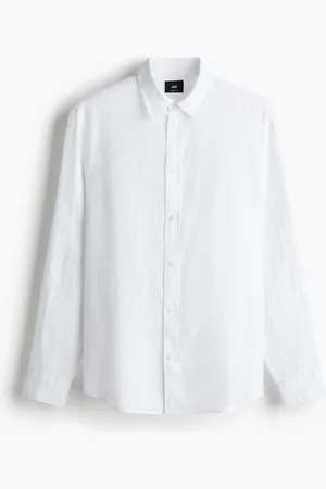H&M Skjorte i hør Regular Fit