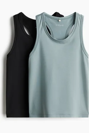 H&M 2-pak træningstanktop med DryMove™