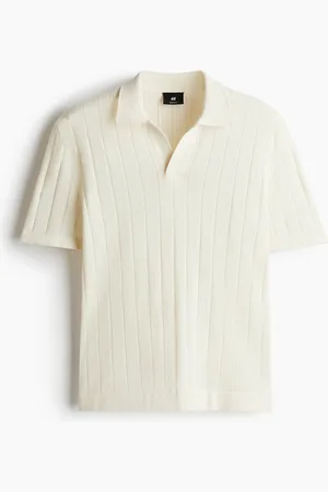 H&M Poloshirt i hørblanding Regular Fit