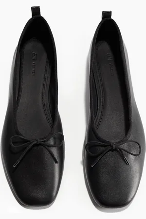 H&M Ballerinasko i læder