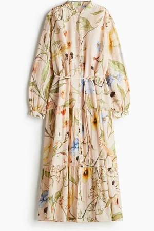 H&M Oversized, crinkled kjole