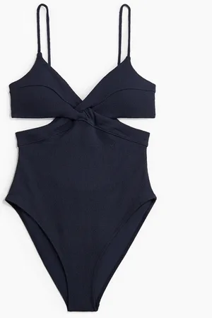 H&M Cut out-badedragt med vatterede skåle
