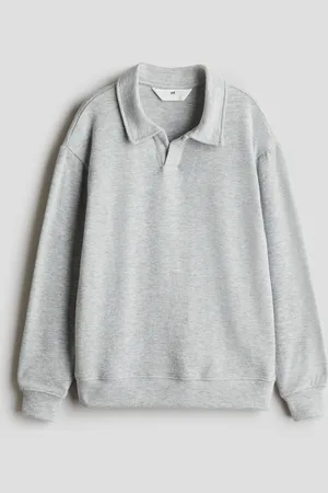H&M Poloshirt med lange ærmer
