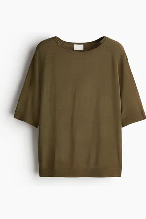 H&M Strikket T-shirt