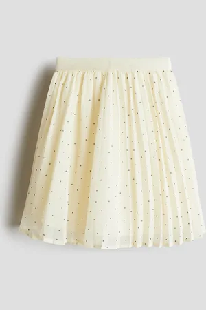 H&M Plisseret nederdel i chiffon