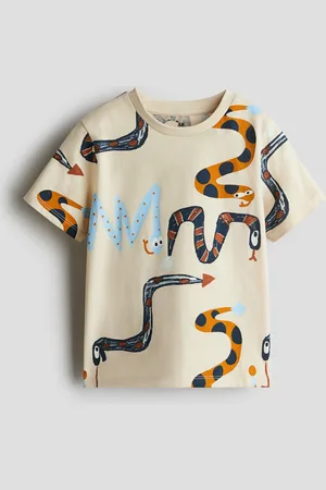 H&M T-shirt med tryk
