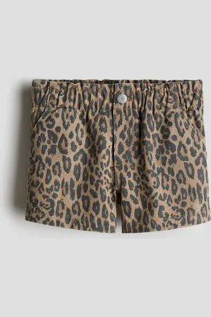 H&M Shorts i bomuldstwill med tryk