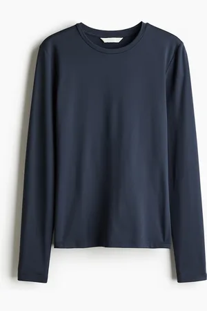 H&M Langærmet top i micro