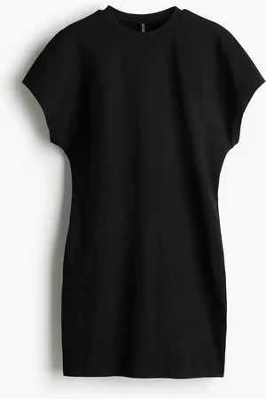 H&M Kortærmet kjole i jersey