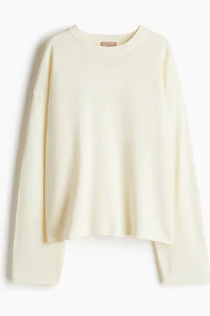 H&M Trøje med rullet kant