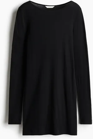 H&M Ribbet minikjole