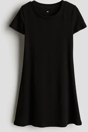 H&M Kortærmet jerseykjole