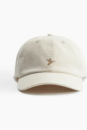H&M Kasket i bomuld med broderi