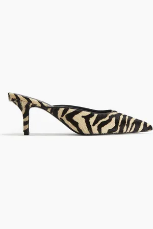 H&M Slip-ons i læder med hæl