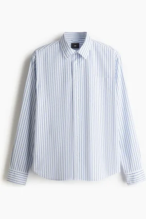 H&M Skjorte i poplin Regular Fit