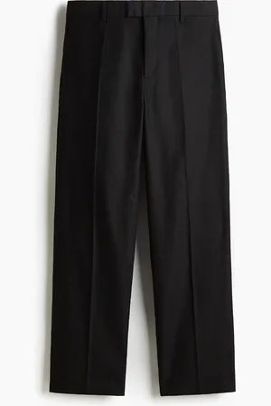 H&M Stylede bukser i hørblanding Relaxed Fit