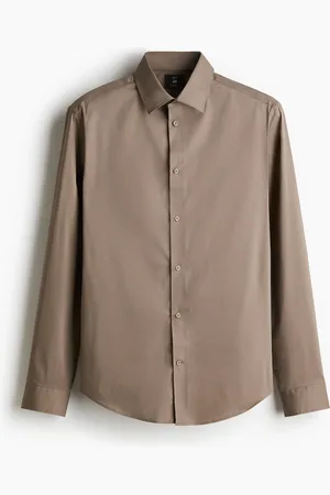 H&M Skjorte med stretch Slim Fit