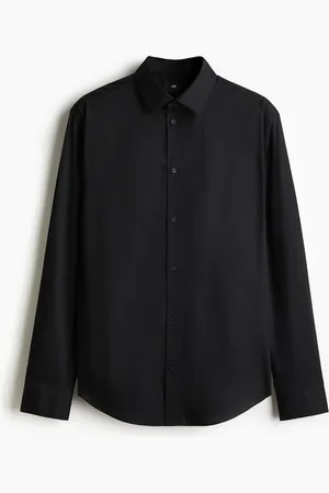 H&M Skjorte med stretch Slim Fit