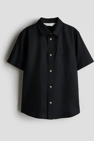 H&M Skjorte i hørblanding