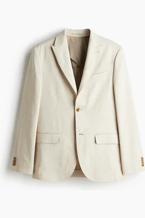 H&M Jakke i hørblanding Regular Fit