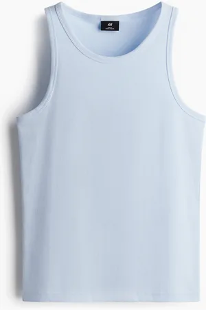 H&M Ribbet tanktop Slim Fit