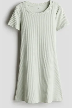 H&M Kortærmet jerseykjole