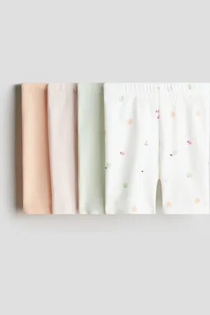 H&M 4-pak cykelshorts i bomuld