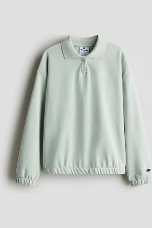H&M Champion Polo Neck Sweatshirt