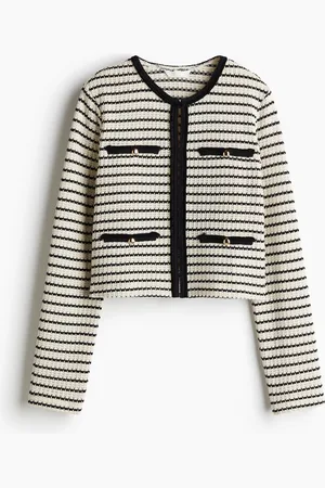 H&M Strukturstrikket cardigan