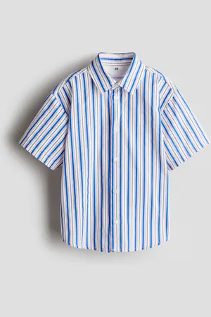 H&M Skjorte i bomuldspoplin