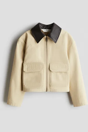 H&M Jakke i bomuldscanvas