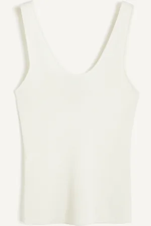 H&M Strikket tanktop
