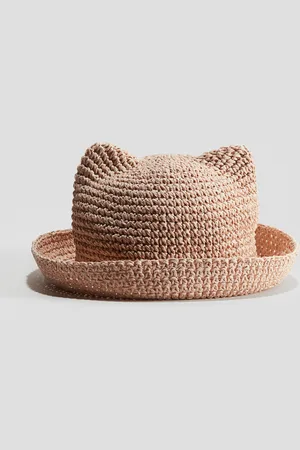 H&M Stråhat med ører