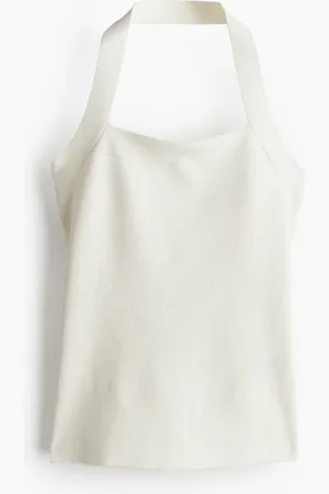 H&M Finstrikket halternecktop