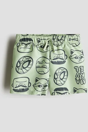 H&M Badeshorts med tryk