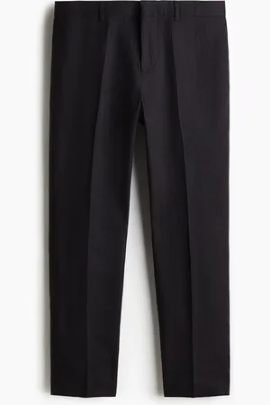 H&M Habitbukser i hør Slim Fit