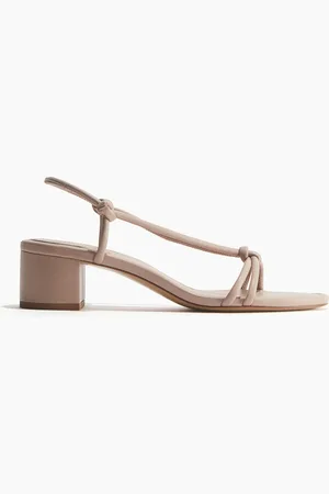 H&M Sandaler med hæl og smalle remme