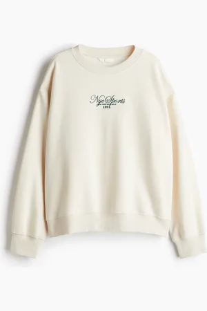 H&M Sweatshirt med tekstmotiv
