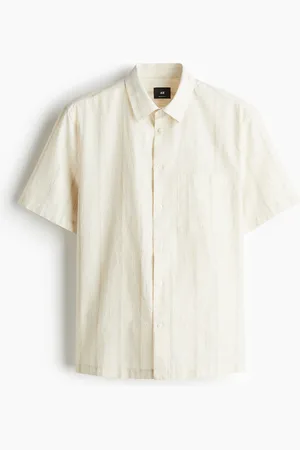 H&M Skjorte med korte ærmer Regular Fit