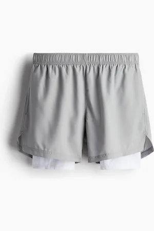 H&M Dobbelte træningsshorts med DryMove™